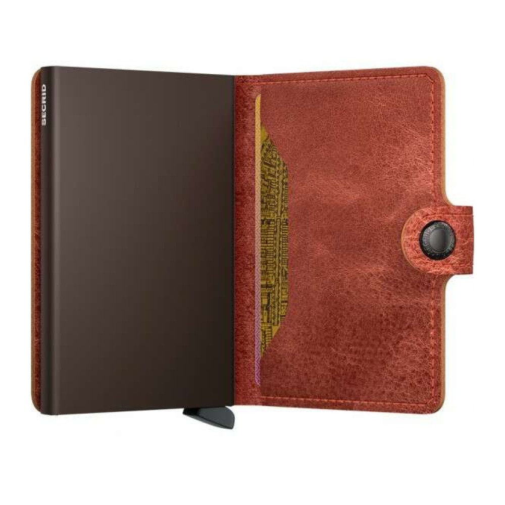 Secrid Miniwallet Πορτοφόλι Vintage (Orange)