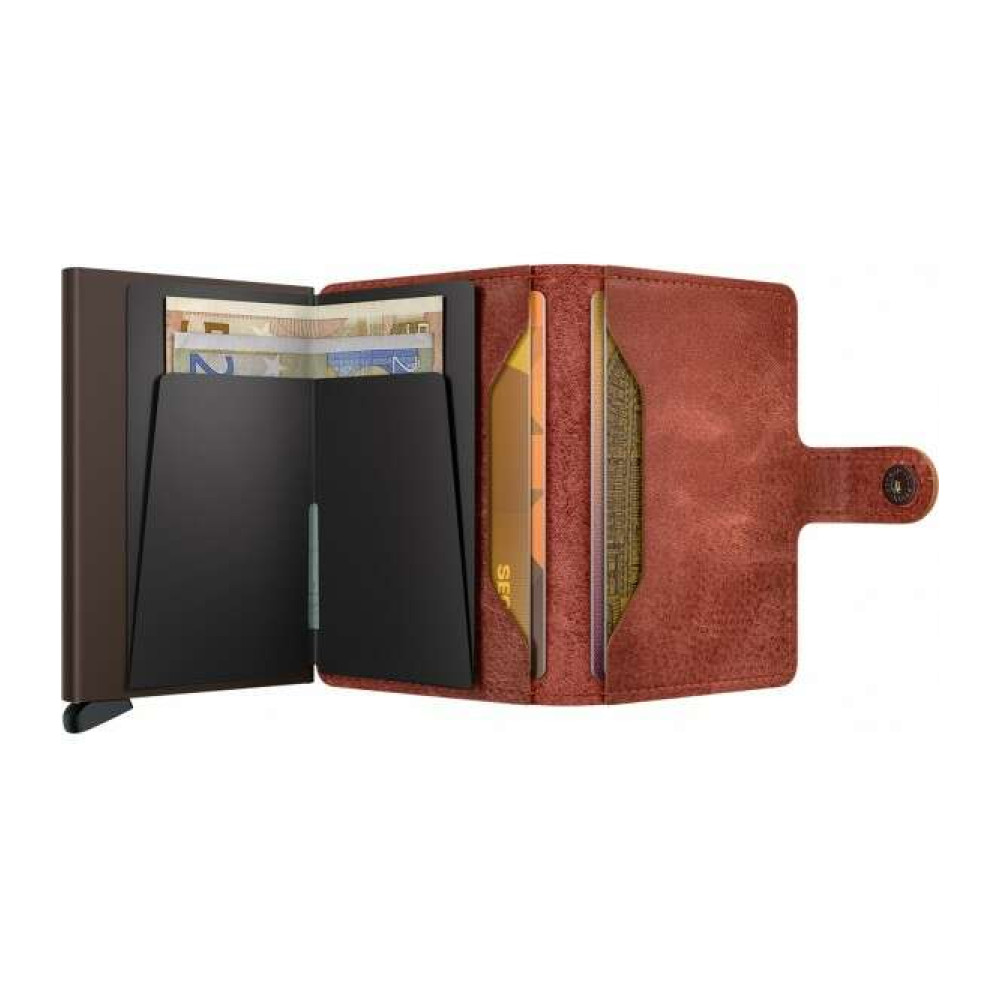 Secrid Miniwallet Πορτοφόλι Vintage (Orange)