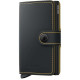 Secrid Miniwallet Πορτοφόλι Matte (Black-Ochre)