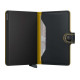 Secrid Miniwallet Πορτοφόλι Matte (Black-Ochre)