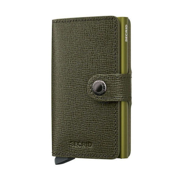 Secrid Miniwallet Πορτοφόλι Crisple (Kelp)