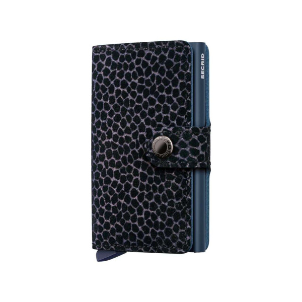 Secrid Miniwallet Πορτοφόλι Giraffina (Blue)