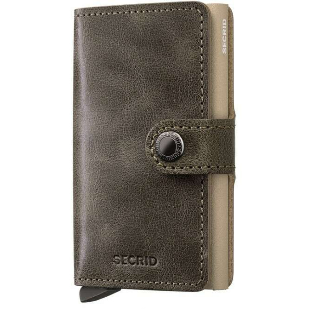 Secrid Miniwallet Πορτοφόλι Vintage Traceable (Clay)