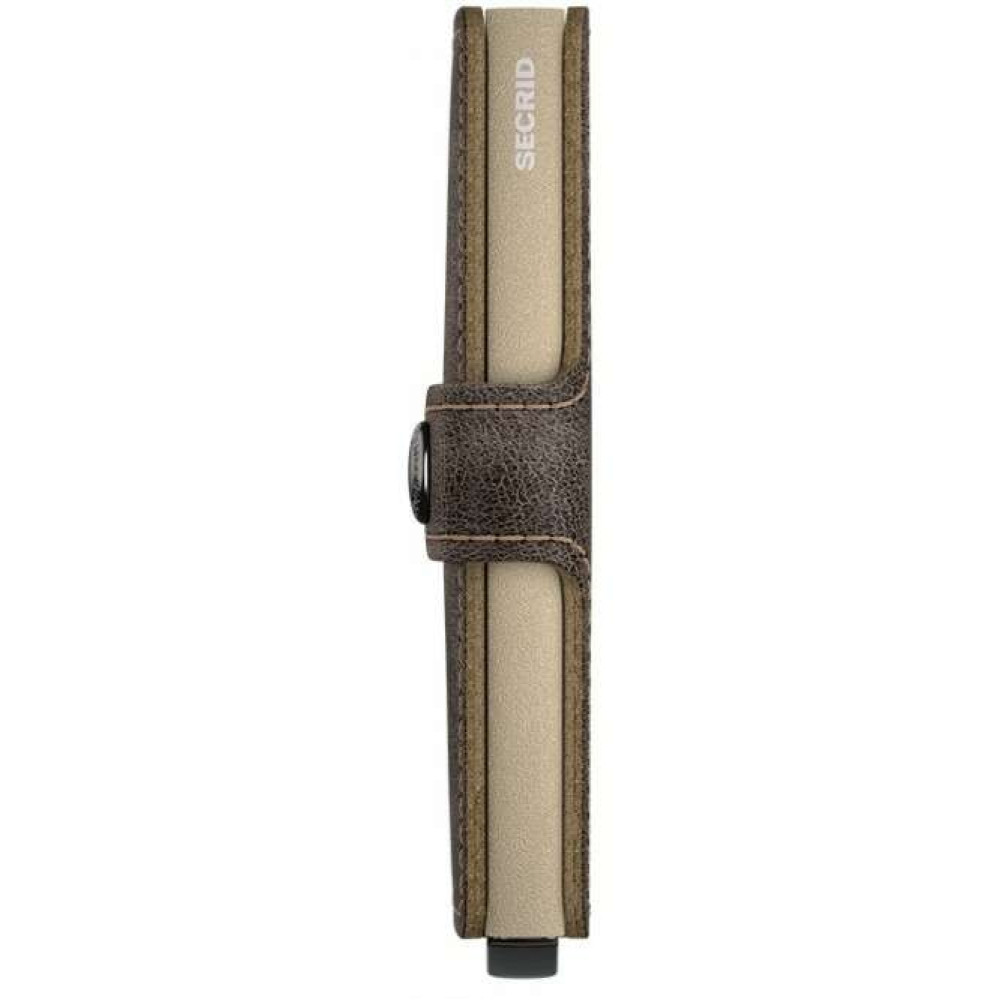 Secrid Miniwallet Πορτοφόλι Vintage Traceable (Clay)
