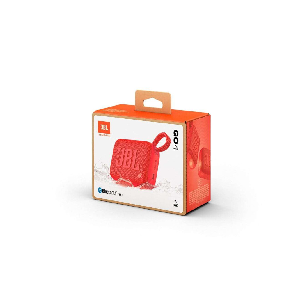 JBL GO 4 Φορητό Ηχείο Bluetooth 4,2W (Κόκκινο)