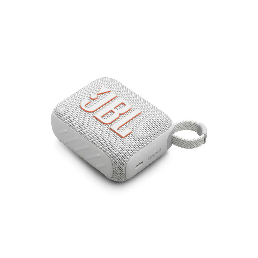 JBL GO 4 Φορητό Ηχείο Bluetooth 4,2W (Λευκό)