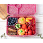 Lekkabox Glamour Φαγητοδοχείο Tritan με 4 χωρίσματα (Pink)