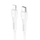 Hoco X37 Καλώδιο Φόρτισης Type-C σε Lightning PD 27W 1m (Λευκό)