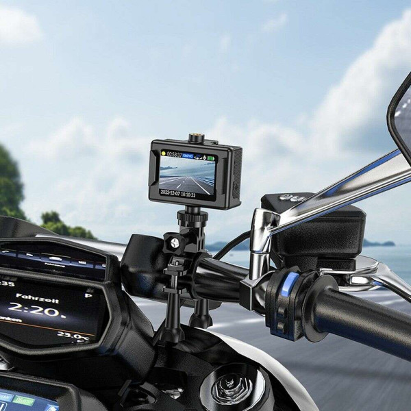 Hoco DV100 Action Camera με οθόνη 2" 1080P/30fps (Μαύρο)