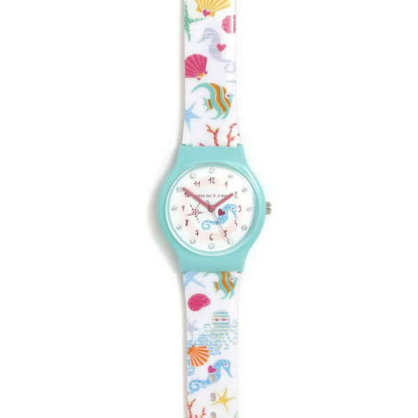 Agatha Ruiz De La Prada Flip Ocean With Diamonds Παιδικό Ρολόι Χειρός 34 mm AGR361 (Γαλάζιο)