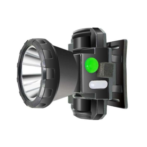 XO YH01 επαναφορτιζόμενος φακός κεφαλής 600mah (Μαύρο)