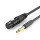 Ugreen AV131/20720 Καλώδιο XLR σε 6.5mm F/M 3m