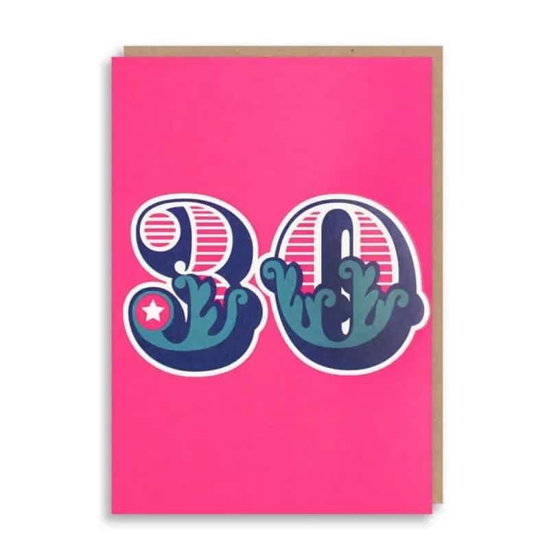 Nineteen Seventy Three Ευχετήρια Κάρτα - Age 30