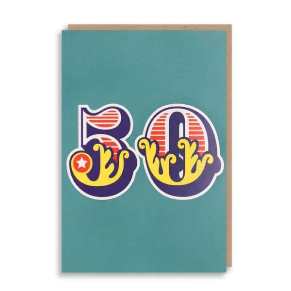 Nineteen Seventy Three Ευχετήρια Κάρτα - Age 50