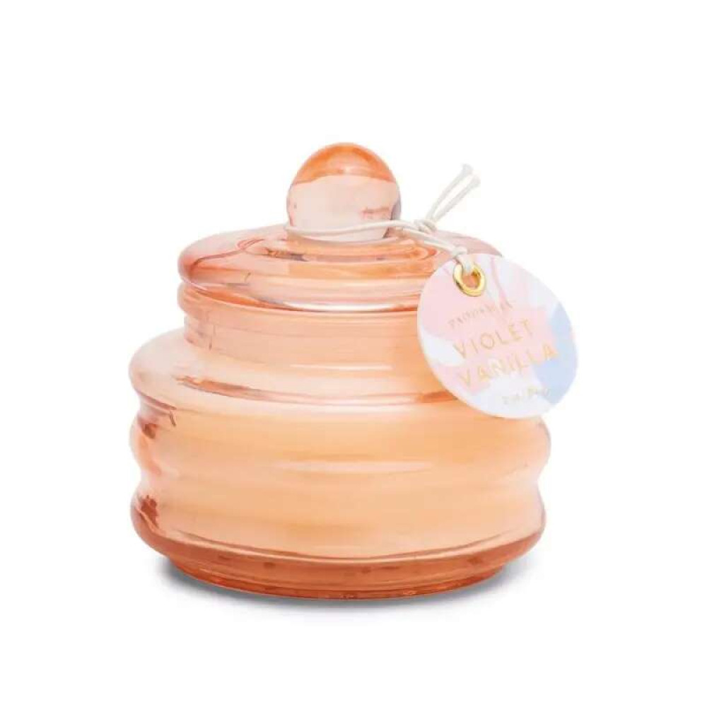 Paddywax Beam Αρωματικό Σομόν Κερί Με Καπάκι Violet Vanilla 85gr