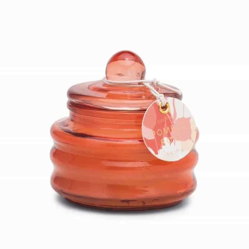 Paddywax Dusty Αρωματικό Κόκκινο Κερί Με Καπάκι Pomelo Rose 85gr