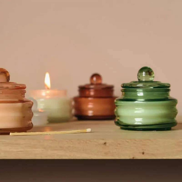 Paddywax Beam Αρωματικό Λιλά Κερί Με Καπάκι Lavender 85gr