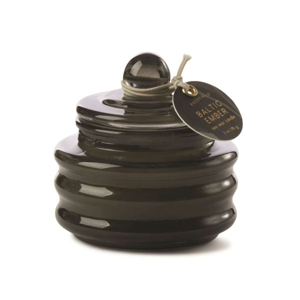 Paddywax Beam Αρωματικό Μαύρο Κερί Με Καπάκι Baltic Ember 85gr