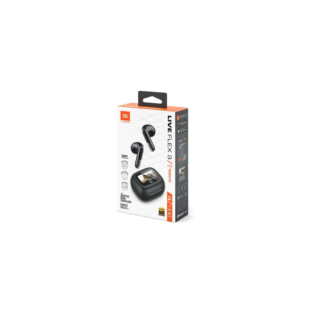 JBL Live Flex 3, True Wireless Ear-Buds Headphones (Μαύρο)