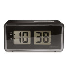 Life RETROFLIP II Ψηφιακό ρολόι / ξυπνητήρι με οθόνη LCD και retro flip design (Μαύρο)
