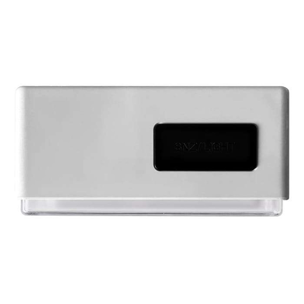 Life RETROFLIP II B&W Ψηφιακό ρολόι / ξυπνητήρι με οθόνη LCD και retro flip design (Λευκό)