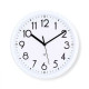 Nedis CLWA105WT Ρολόι τοίχου με μεγάλους αριθμούς 22cm (Λευκό)