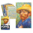 Poppik Μεγάλο Πόστερ με 1600 Αυτοκόλλητα – Προσωπογραφία του Vincent