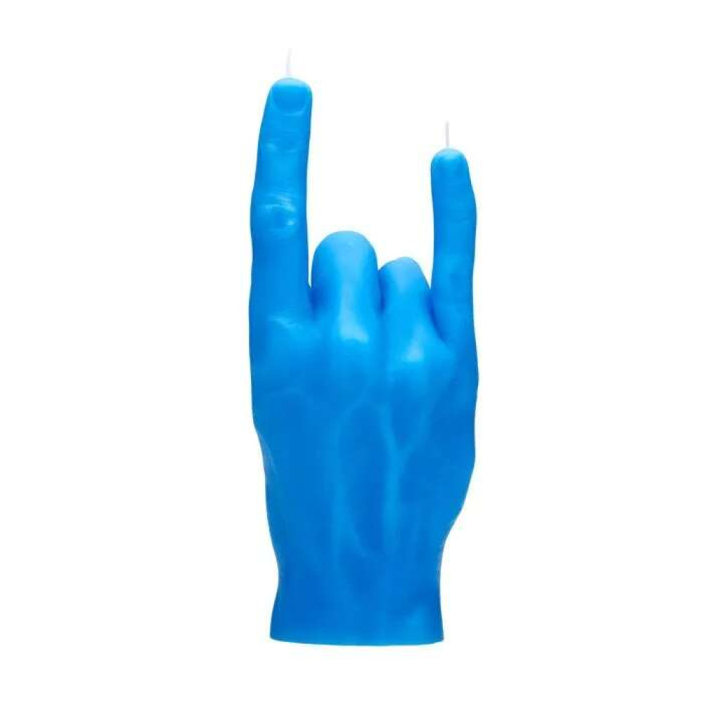 Candlehand Κερί Χειρονομίας You Rock Μπλε 310gr