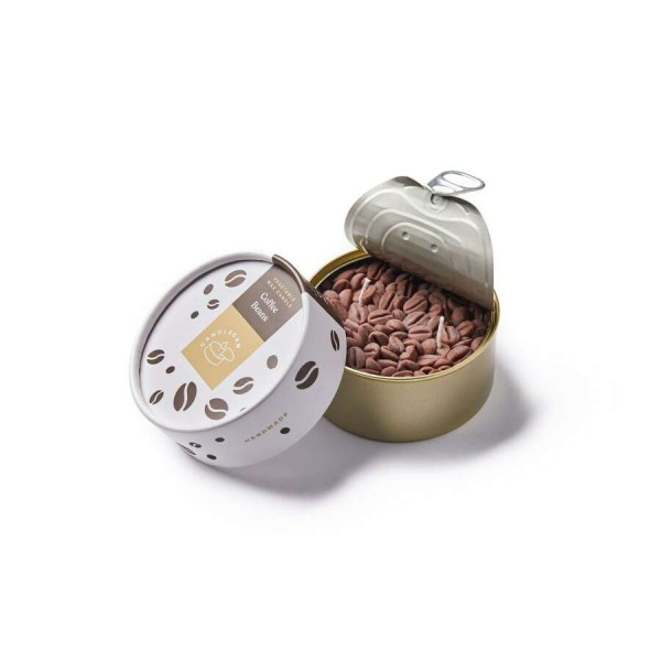 Candlehand Αρωματικό Φυτικό Κερί Γκουρμέ σε Κονσέρβα Coffee Beans 300gr