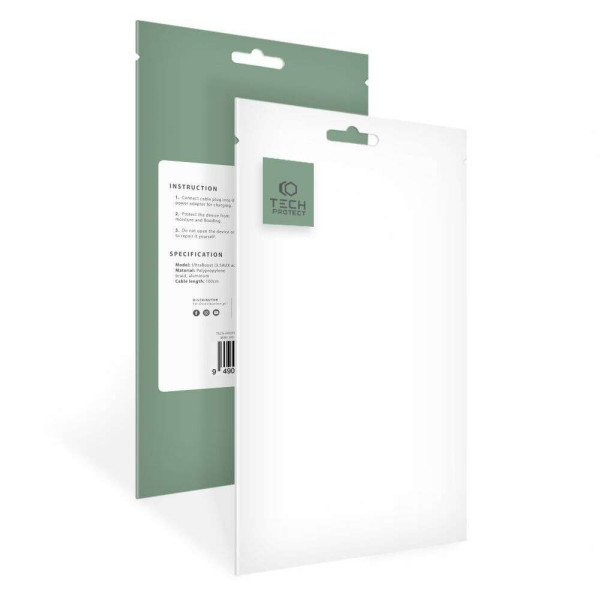 Tech-Protect Ultraboost Magnetic Φορτιστής για Apple Watch TYPE-C 120CM (Λευκό)