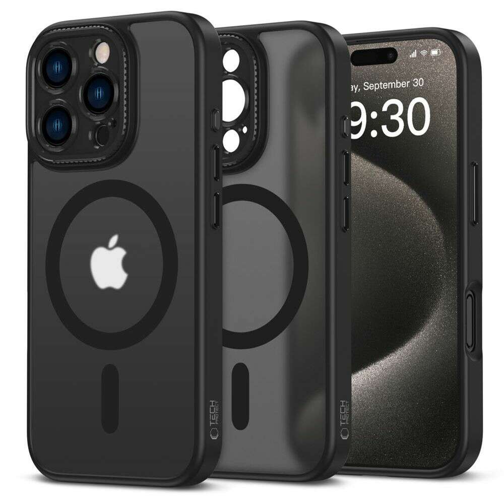 Tech-Protect Magcam MagSafe θήκη για Apple iPhone 16 Pro Max (Matte Black)