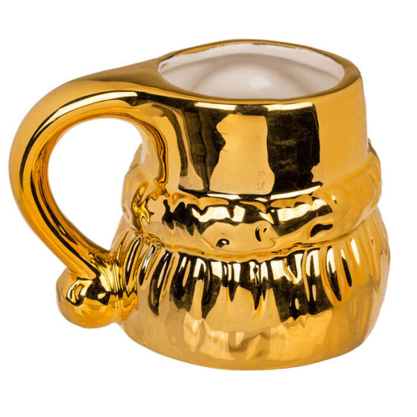 Χριστουγεννιάτικη Κούπα Δολομίτη Glossy Santa 320ml (Χρυσό)