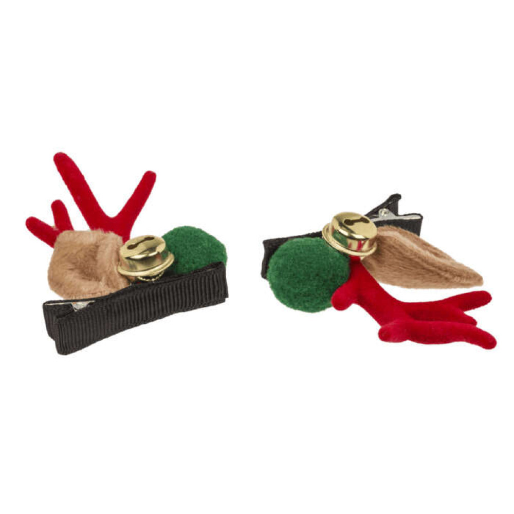 Κλιπ Μαλλιών Rudolf 2 τμχ (5 x 7 cm)