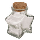 Γυάλινο Μπουκάλι Αστέρι 100ml (6,5 x 7,5 x 7,5 cm)