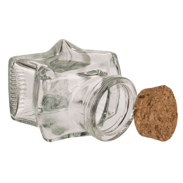 Γυάλινο Μπουκάλι Αστέρι 100ml (6,5 x 7,5 x 7,5 cm)