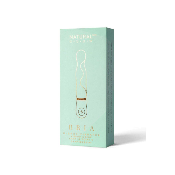 Natural Glow Αδιάβροχη Συσκευή Δόνησης G-spot 15cm Bria - By Upper Canada