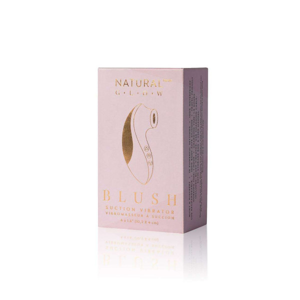 Natural Glow Αδιάβροχη Συσκευή Κλειτοριδικής Διέγερσης 4*12cm, Blush - By Upper Canada