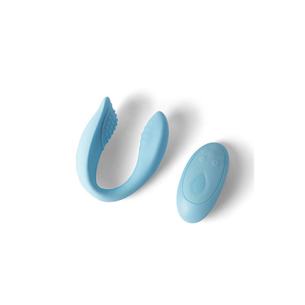 Natural Glow Αδιάβροχη Συσκευή Δόνησης 3.8*20.3cm για Ζευγάρια Sky - By Upper Canada