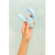 Natural Glow Αδιάβροχη Συσκευή Δόνησης 3.8*20.3cm για Ζευγάρια Sky - By Upper Canada
