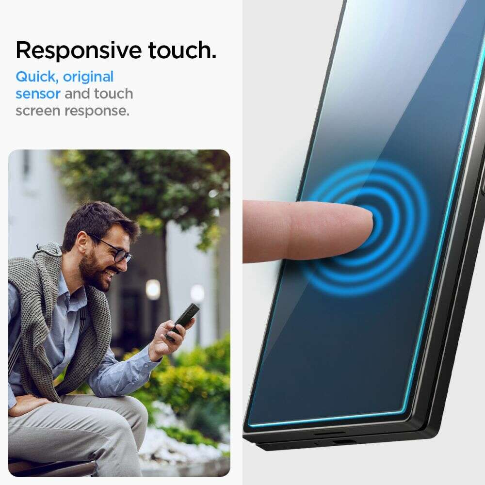 Spigen Tempered Glass Glas.tr ”ez Fit” 2-pack για Samsung Galaxy Z Fold 6