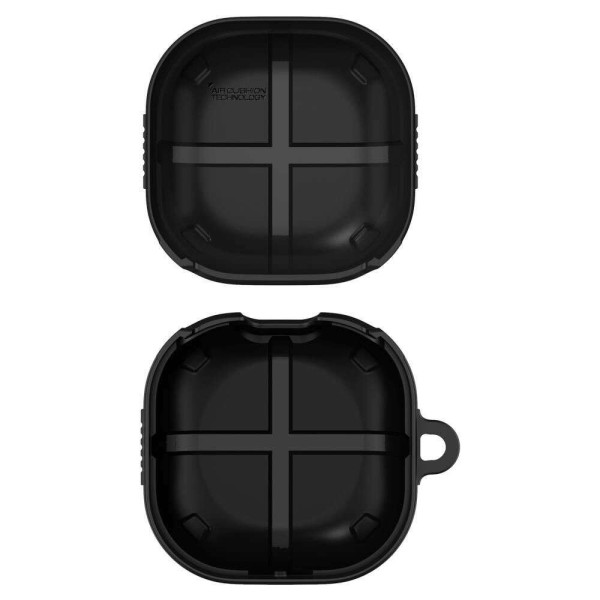 Spigen Rugged Armor Θήκη Σιλικόνης για Samsung Galaxy Buds 2 Pro / 2 / Live / Pro (Μαύρο)