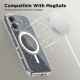 Tech-Protect Flexair Hybrid MagSafe θήκη για Apple iPhone 16 (Glitter Clear)