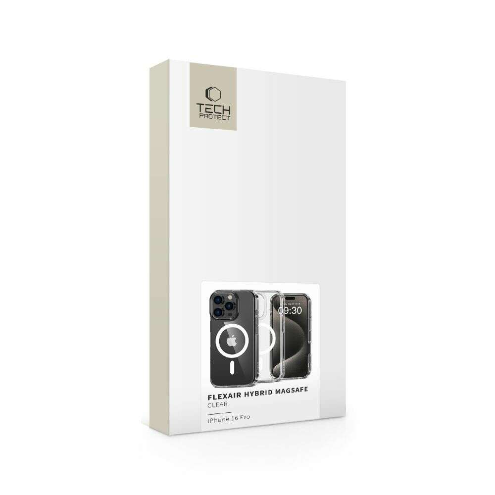 Tech-Protect Flexair Hybrid MagSafe θήκη για Apple iPhone 16 Pro (Clear)