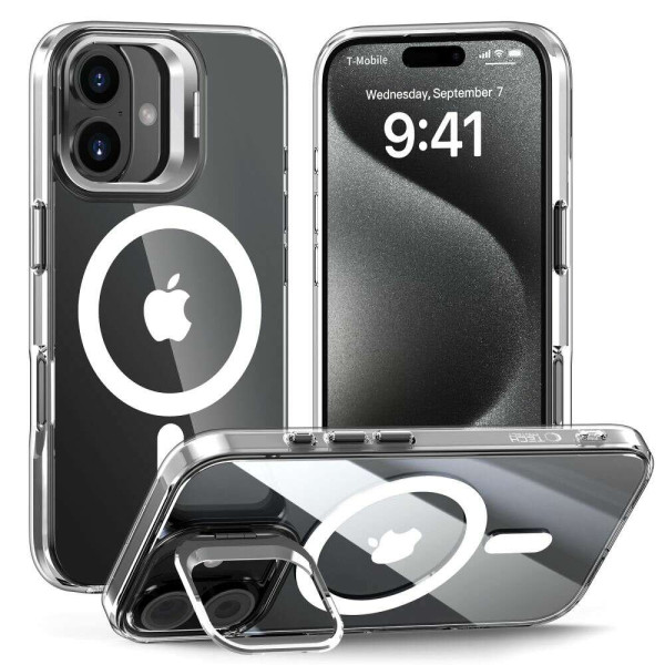 Tech-Protect Magstand MagSafe θήκη για Apple iPhone 16 (Clear)