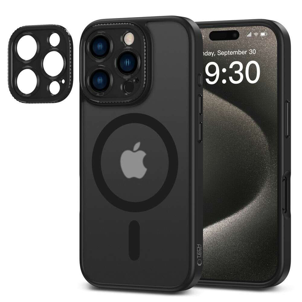 Tech-Protect Magcam MagSafe θήκη για Apple iPhone 16 Pro (Matte Black)