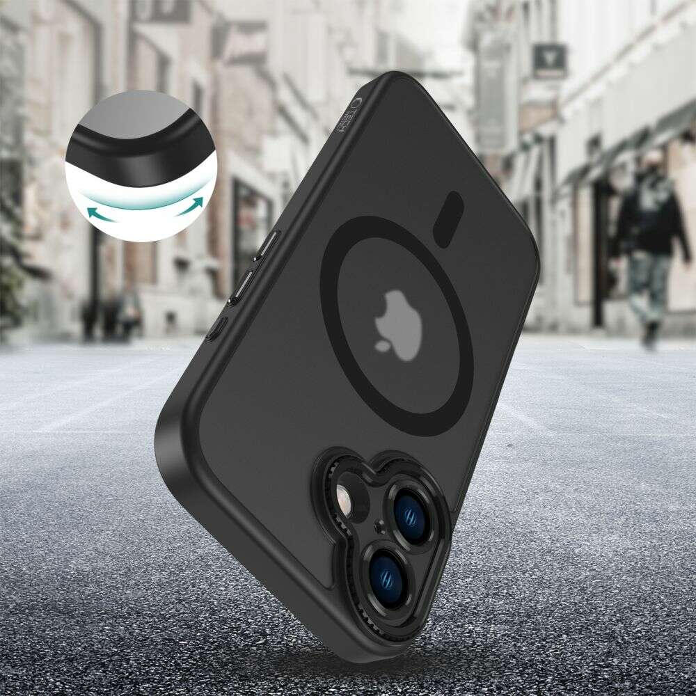 Tech-Protect Magcam MagSafe θήκη για Apple iPhone 16 (Matte Black)