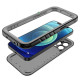 Tech-Protect Shellbox IP68 Back Cover Αδιάβροχη Θήκη για Apple iPhone 15 Pro (Μαύρο)