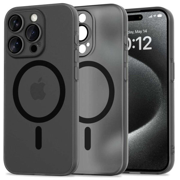 Tech-Protect Magslim Magsafe για Apple iPhone 15 Pro (Matte/Black)