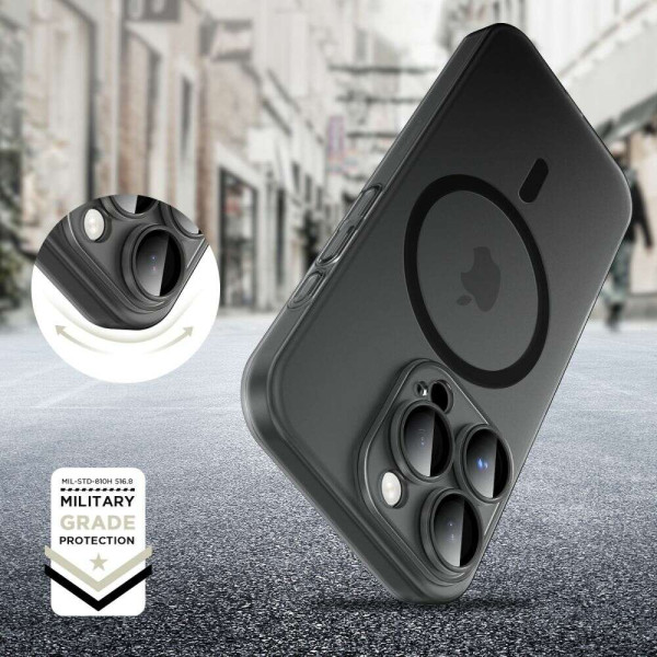 Tech-Protect Magslim Magsafe για Apple iPhone 15 Pro (Matte/Black)