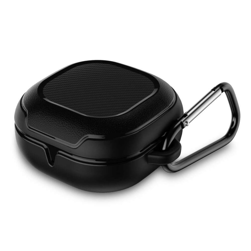 Tech-Protect Rough Carbon Θήκη για Samsung Galaxy Buds 2 Pro / 2 / Live / Pro (Μαύρο)